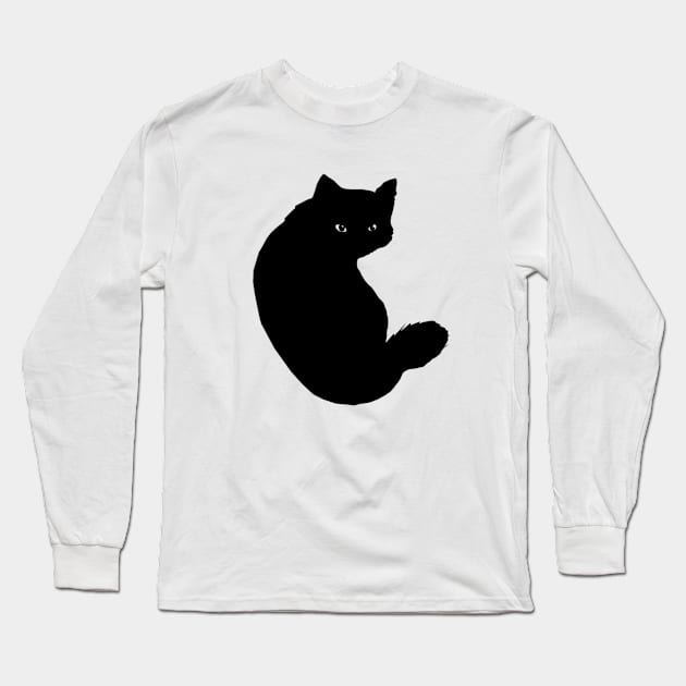 Pretty girl / black Long Sleeve T-Shirt by Démons&Chatons